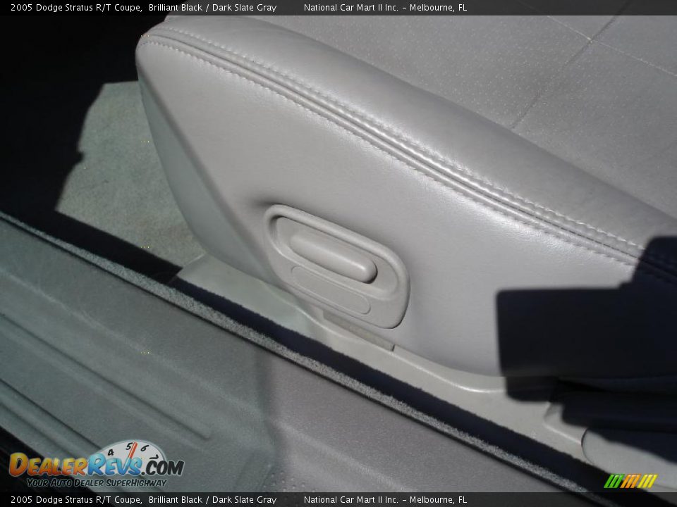 2005 Dodge Stratus R/T Coupe Brilliant Black / Dark Slate Gray Photo #9