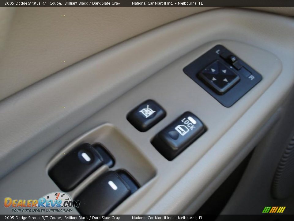 2005 Dodge Stratus R/T Coupe Brilliant Black / Dark Slate Gray Photo #10