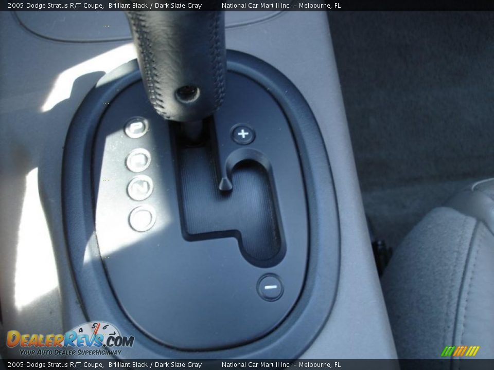 2005 Dodge Stratus R/T Coupe Brilliant Black / Dark Slate Gray Photo #15