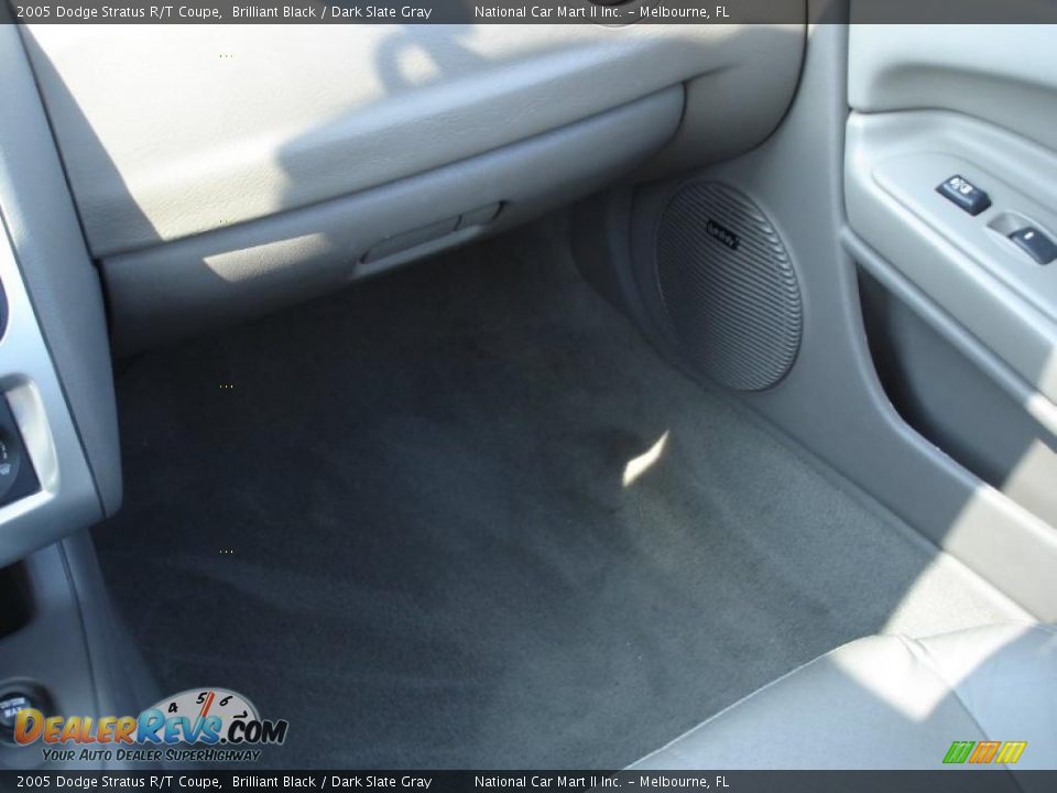 2005 Dodge Stratus R/T Coupe Brilliant Black / Dark Slate Gray Photo #16