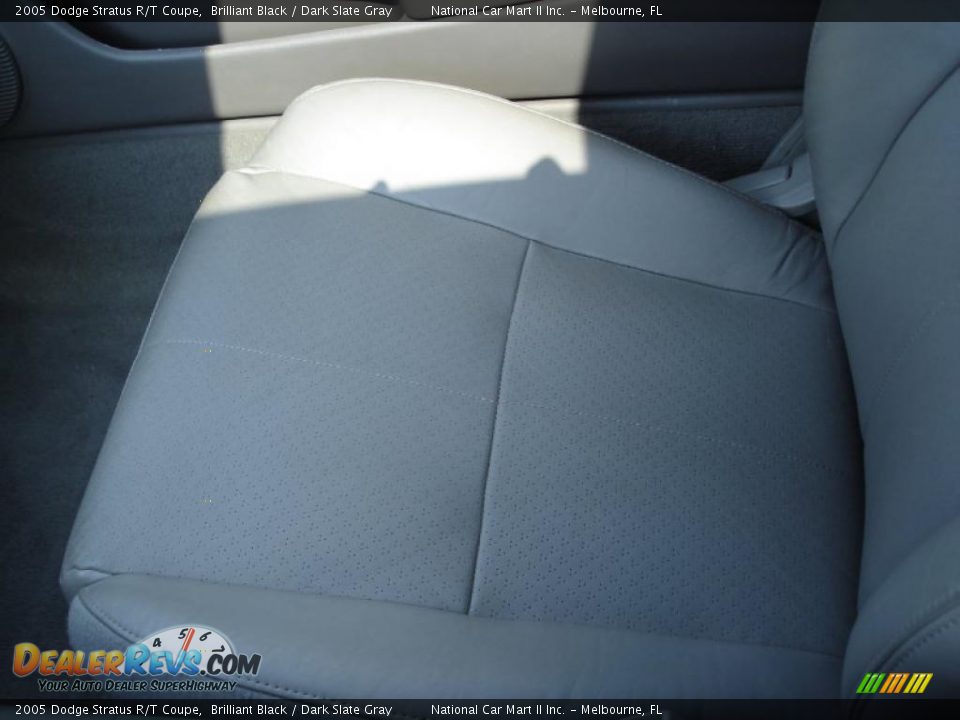 2005 Dodge Stratus R/T Coupe Brilliant Black / Dark Slate Gray Photo #17
