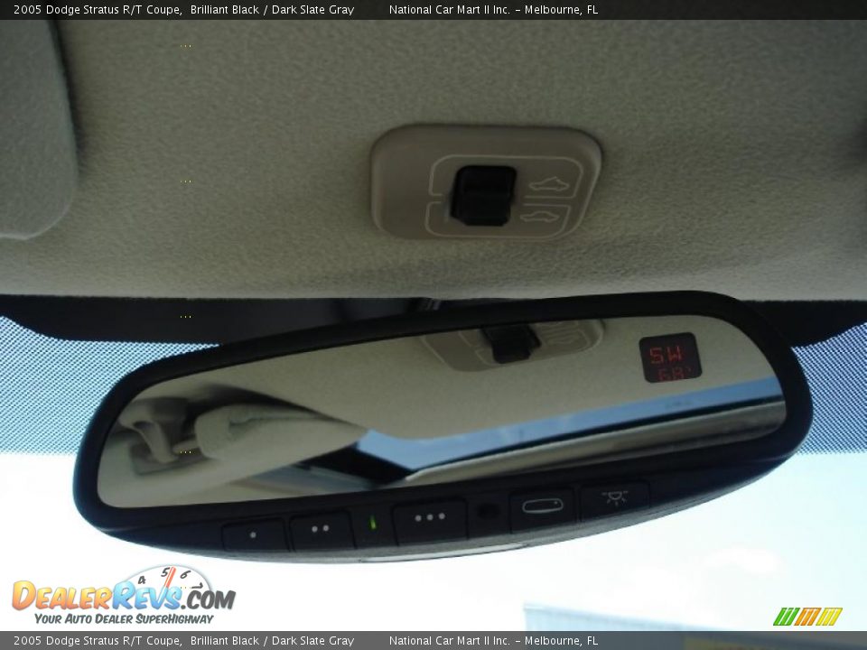 2005 Dodge Stratus R/T Coupe Brilliant Black / Dark Slate Gray Photo #18