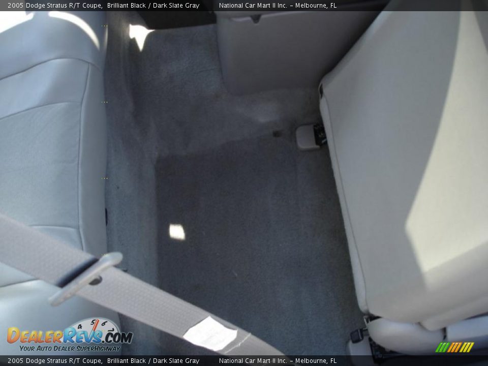 2005 Dodge Stratus R/T Coupe Brilliant Black / Dark Slate Gray Photo #23
