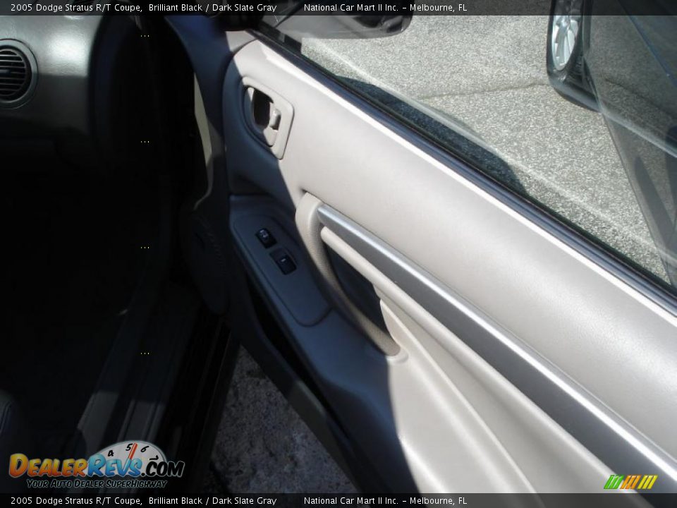 2005 Dodge Stratus R/T Coupe Brilliant Black / Dark Slate Gray Photo #24