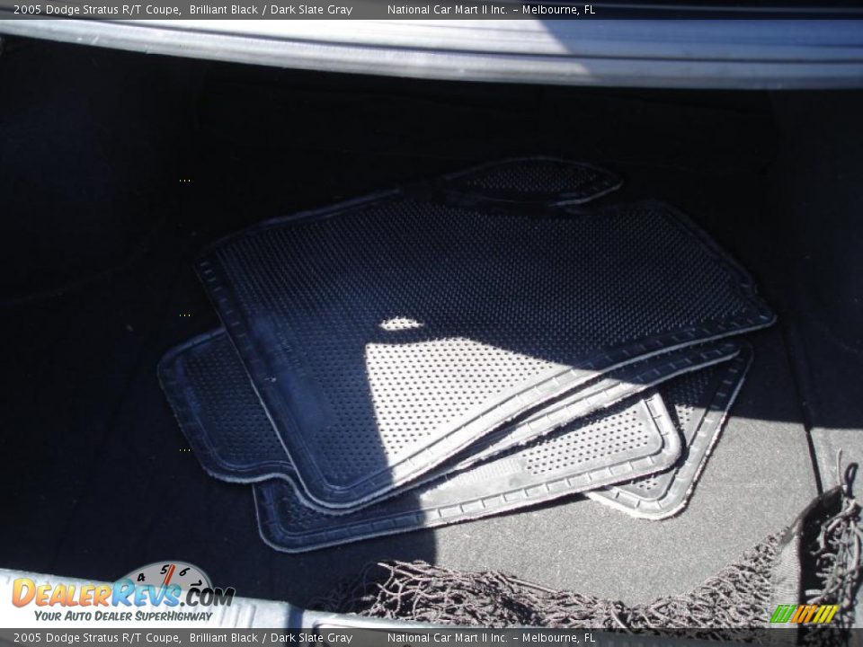 2005 Dodge Stratus R/T Coupe Brilliant Black / Dark Slate Gray Photo #25