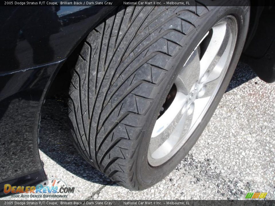 2005 Dodge Stratus R/T Coupe Brilliant Black / Dark Slate Gray Photo #26