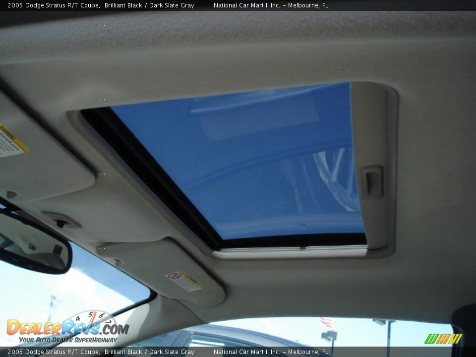 2005 Dodge Stratus R/T Coupe Brilliant Black / Dark Slate Gray Photo #28