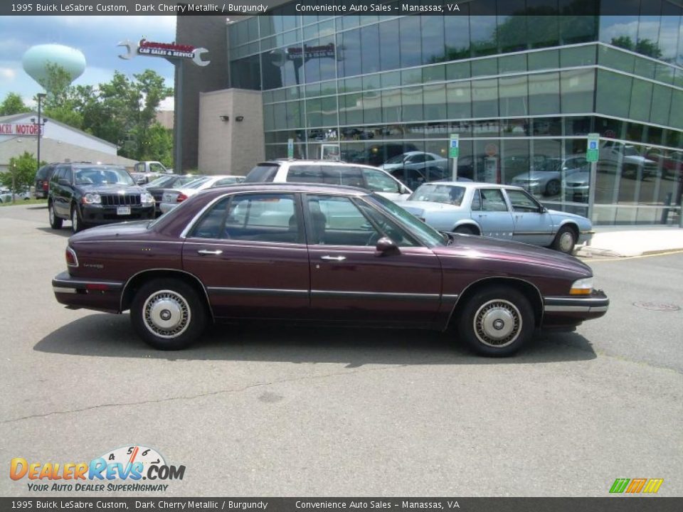 1995 Buick LeSabre Custom Dark Cherry Metallic / Burgundy Photo #1