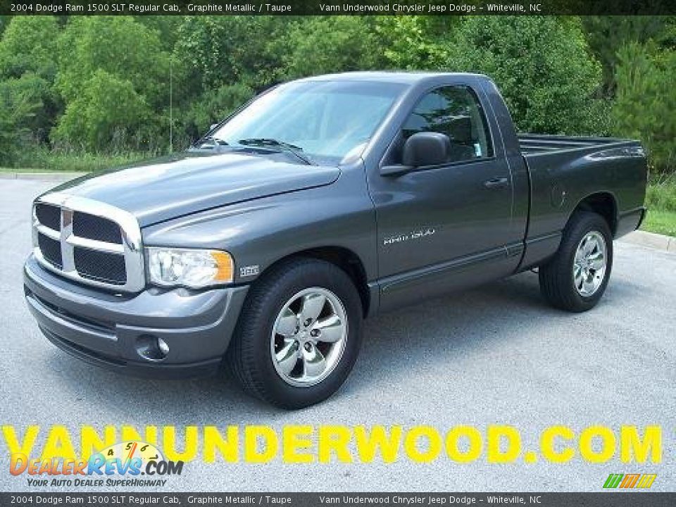 2004 Dodge Ram 1500 SLT Regular Cab Graphite Metallic / Taupe Photo #1