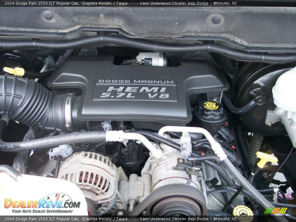 2004 Dodge Ram 1500 SLT Regular Cab Graphite Metallic / Taupe Photo #8