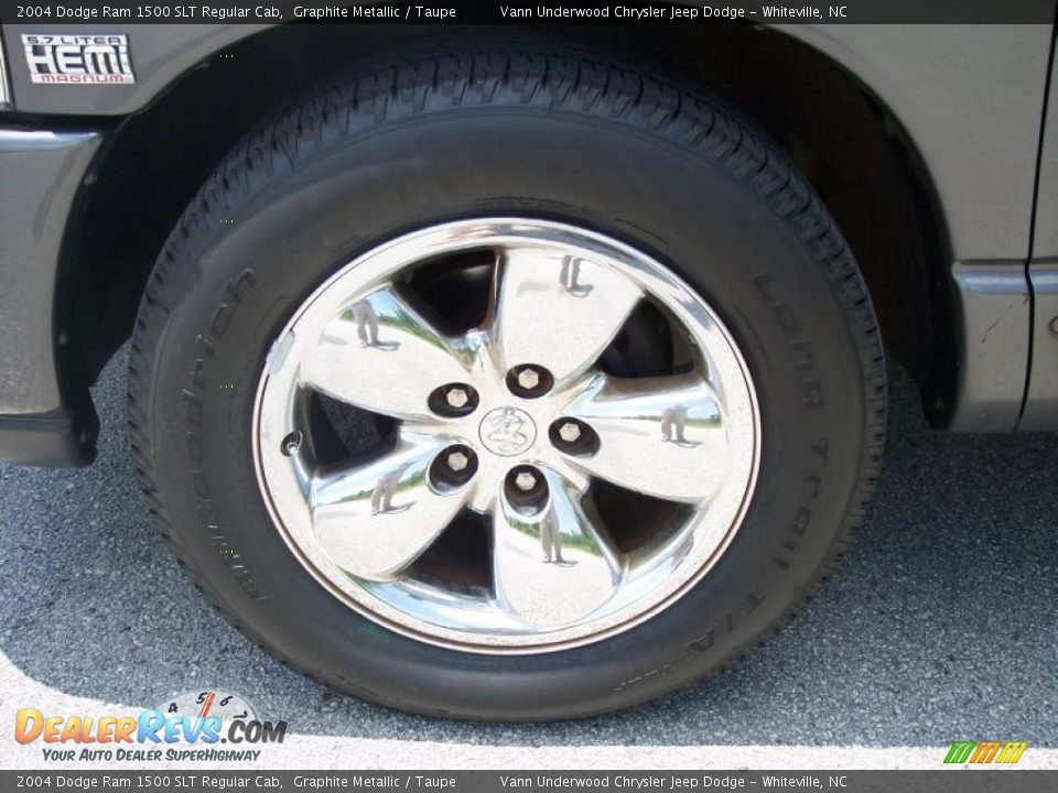 2004 Dodge Ram 1500 SLT Regular Cab Graphite Metallic / Taupe Photo #9