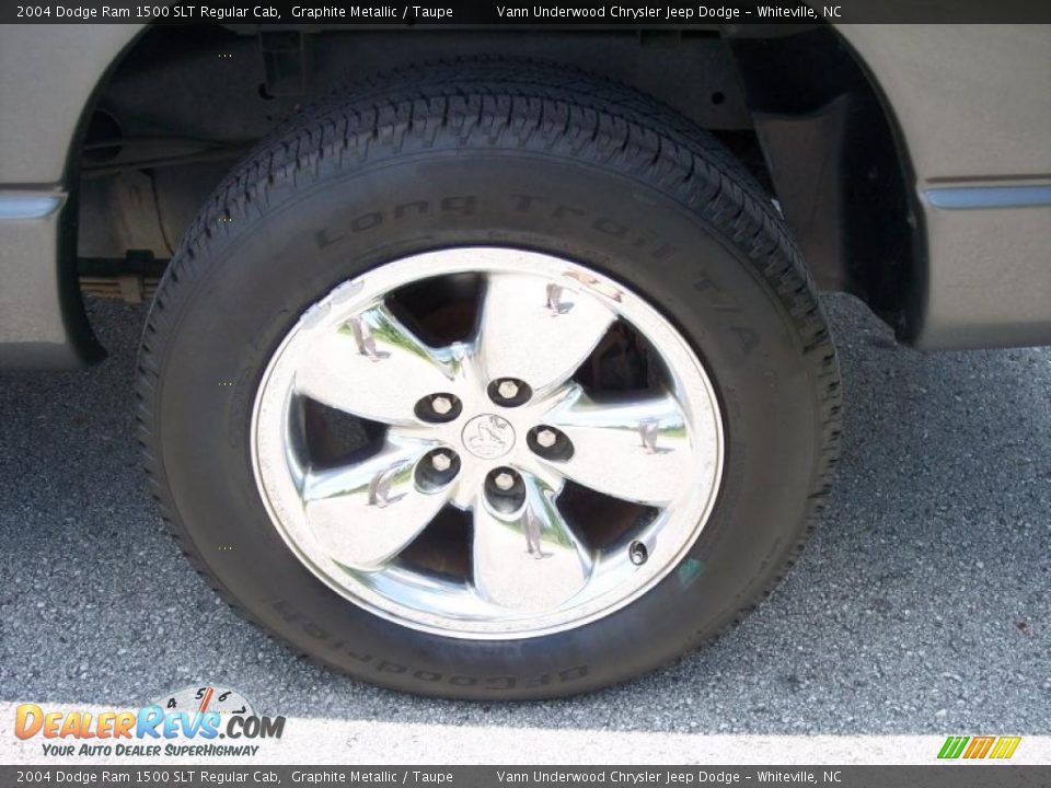 2004 Dodge Ram 1500 SLT Regular Cab Graphite Metallic / Taupe Photo #11
