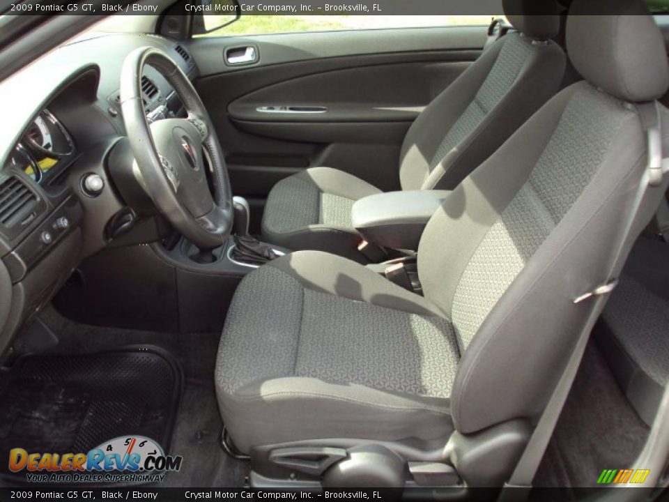 2009 Pontiac G5 GT Black / Ebony Photo #4