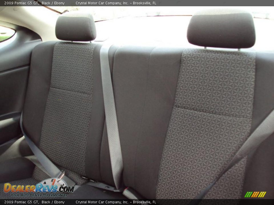 2009 Pontiac G5 GT Black / Ebony Photo #5