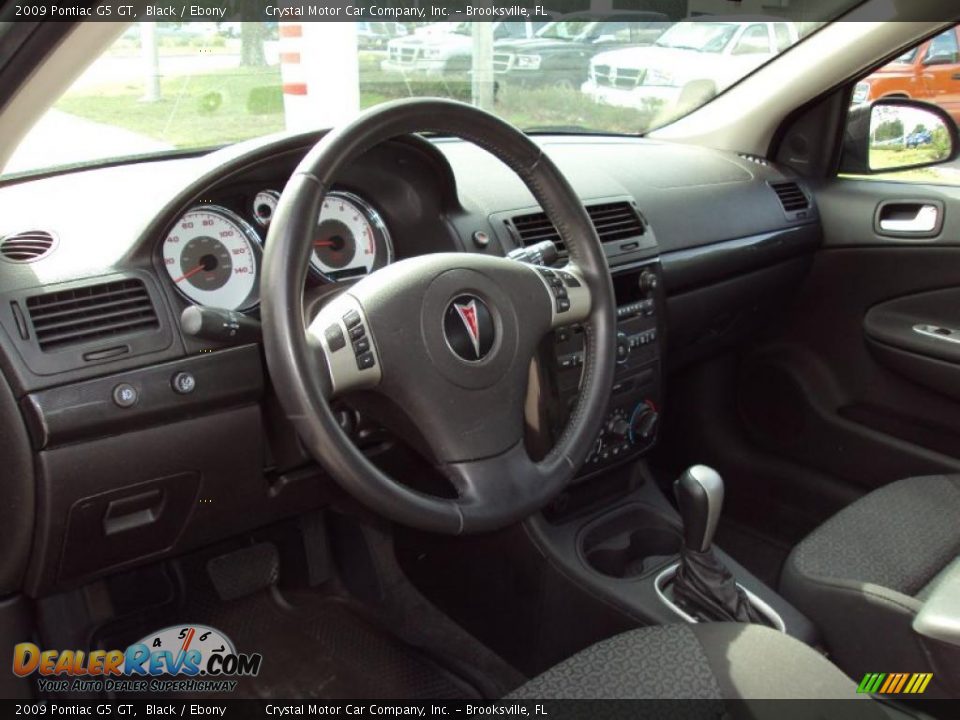 2009 Pontiac G5 GT Black / Ebony Photo #6