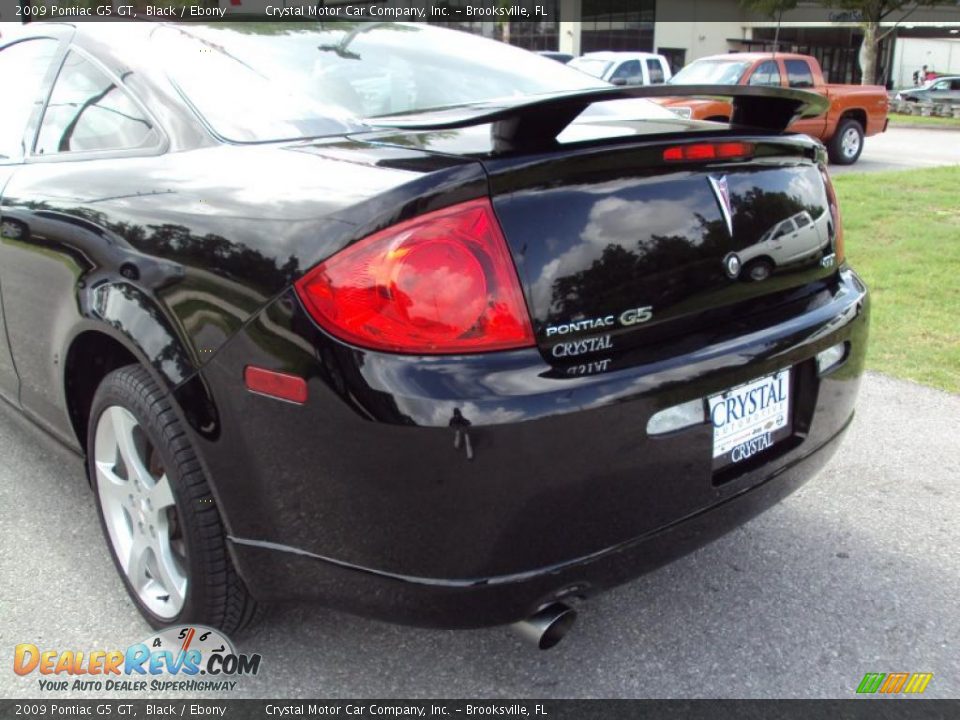 2009 Pontiac G5 GT Black / Ebony Photo #7