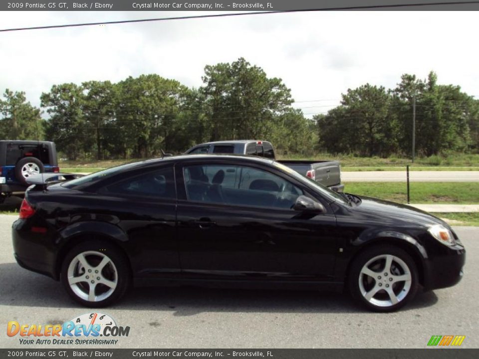 2009 Pontiac G5 GT Black / Ebony Photo #9