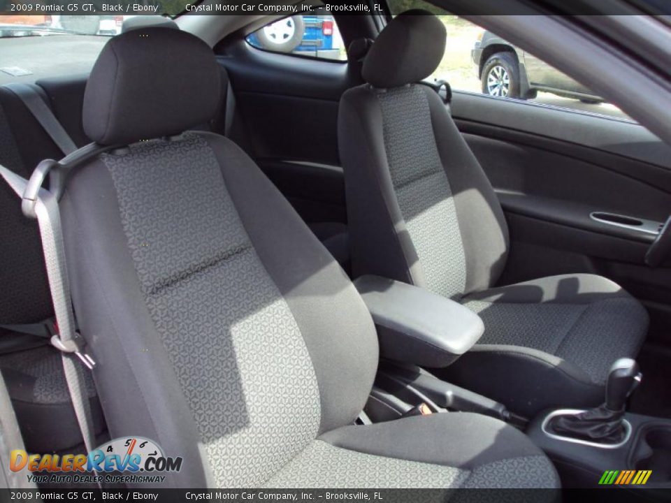 2009 Pontiac G5 GT Black / Ebony Photo #11