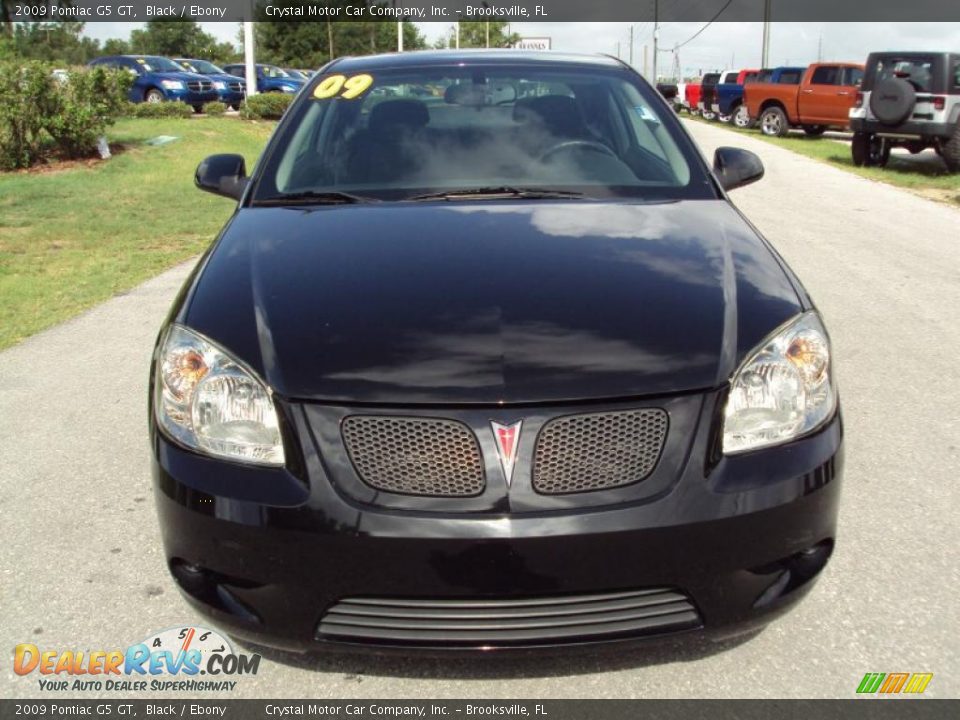 2009 Pontiac G5 GT Black / Ebony Photo #12