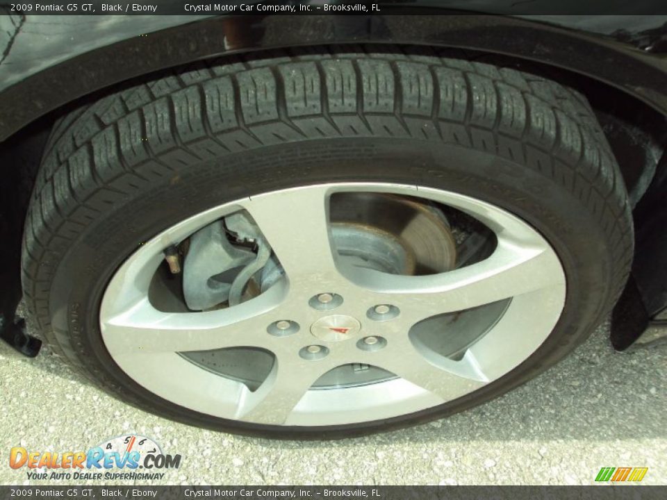 2009 Pontiac G5 GT Black / Ebony Photo #13