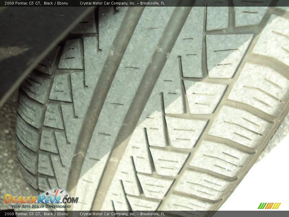 2009 Pontiac G5 GT Black / Ebony Photo #14