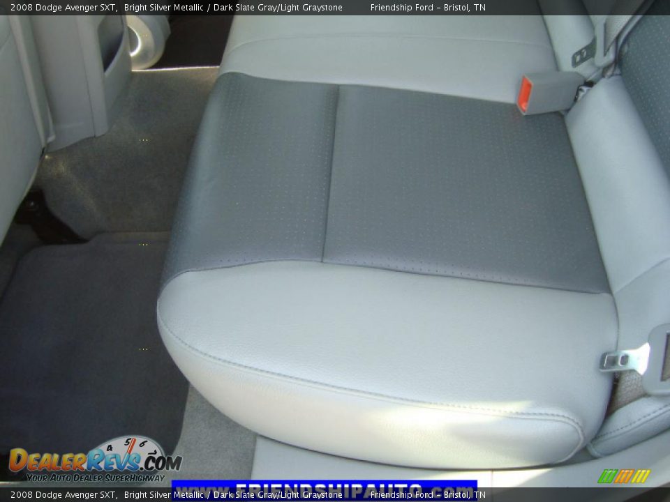 2008 Dodge Avenger SXT Bright Silver Metallic / Dark Slate Gray/Light Graystone Photo #19