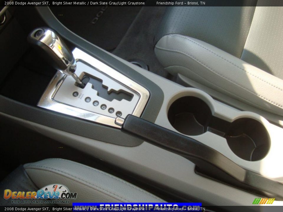 2008 Dodge Avenger SXT Bright Silver Metallic / Dark Slate Gray/Light Graystone Photo #23