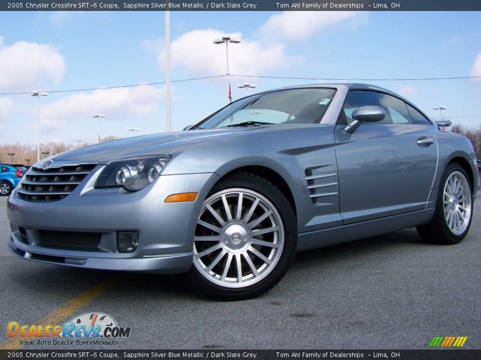 Sapphire Silver Blue Metallic 2005 Chrysler Crossfire SRT-6 Coupe Photo #1