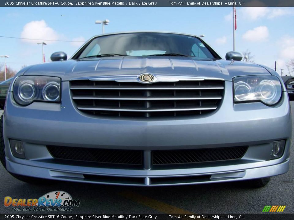 2005 Chrysler Crossfire SRT-6 Coupe Sapphire Silver Blue Metallic / Dark Slate Grey Photo #3