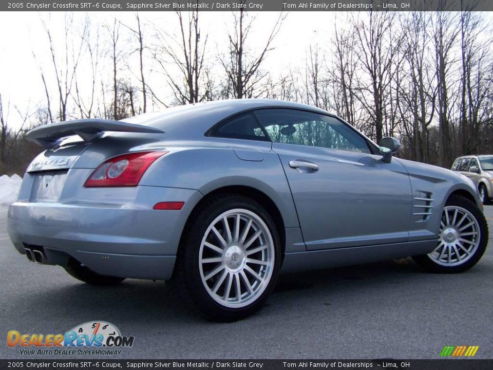 Sapphire Silver Blue Metallic 2005 Chrysler Crossfire SRT-6 Coupe Photo #4