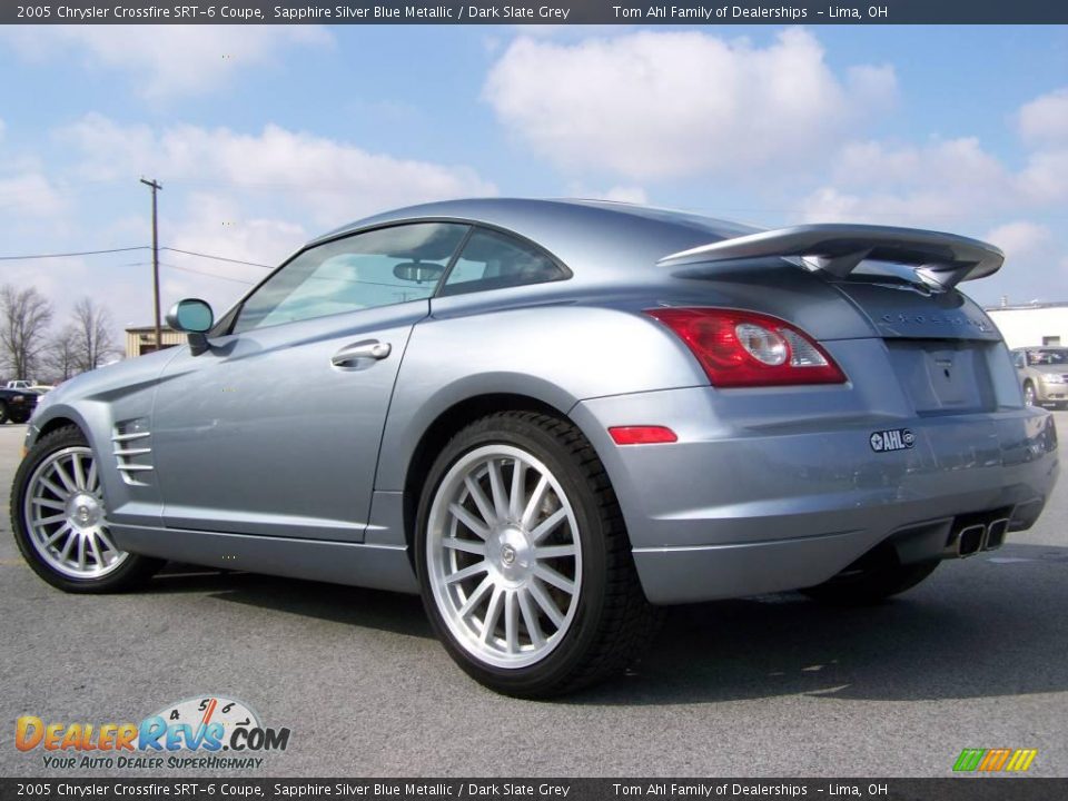 Sapphire Silver Blue Metallic 2005 Chrysler Crossfire SRT-6 Coupe Photo #7