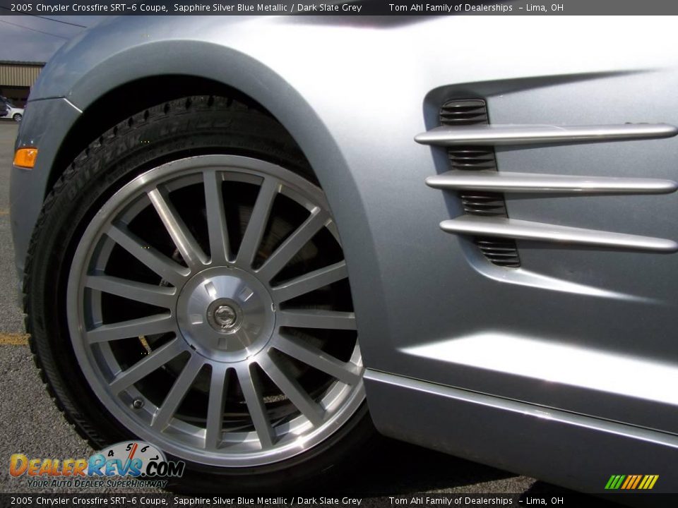 Sapphire Silver Blue Metallic 2005 Chrysler Crossfire SRT-6 Coupe Photo #9