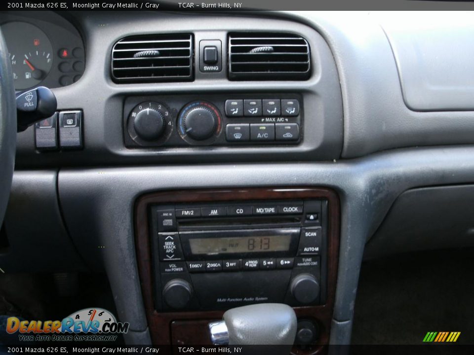 2001 Mazda 626 ES Moonlight Gray Metallic / Gray Photo #10