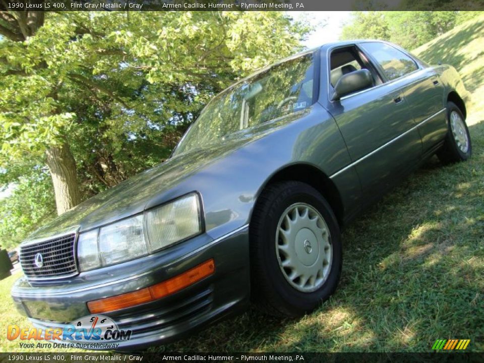 1990 Lexus LS 400 Flint Gray Metallic / Gray Photo #1