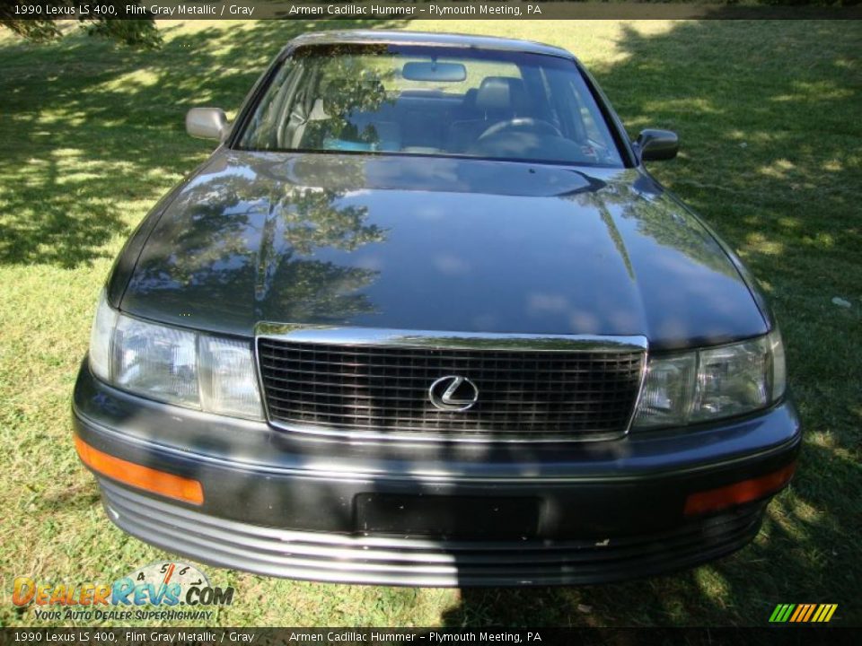 1990 Lexus LS 400 Flint Gray Metallic / Gray Photo #3