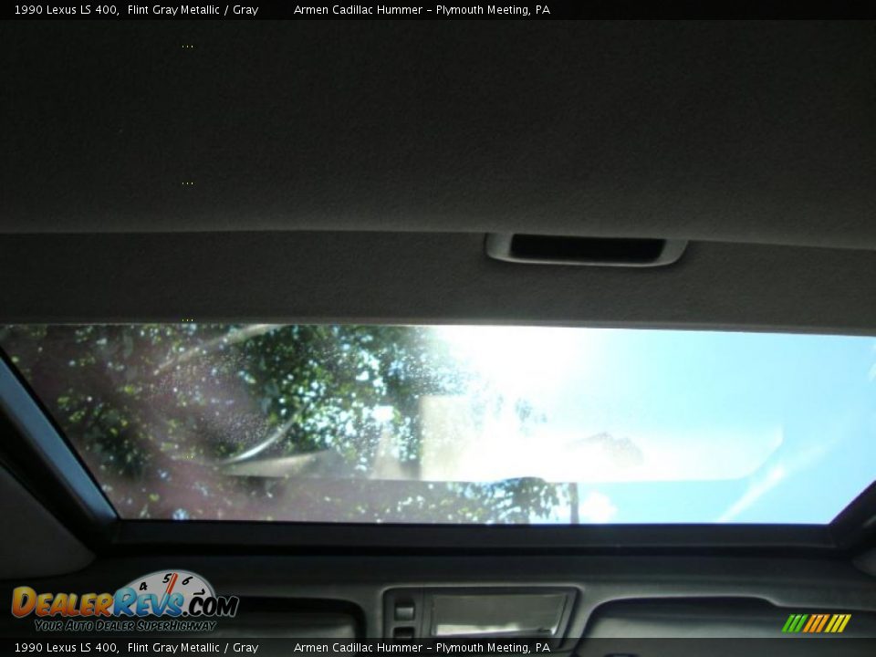 1990 Lexus LS 400 Flint Gray Metallic / Gray Photo #7