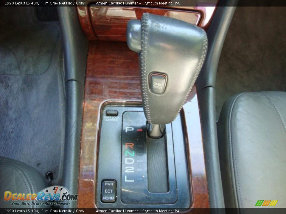 1990 Lexus LS 400 Flint Gray Metallic / Gray Photo #15