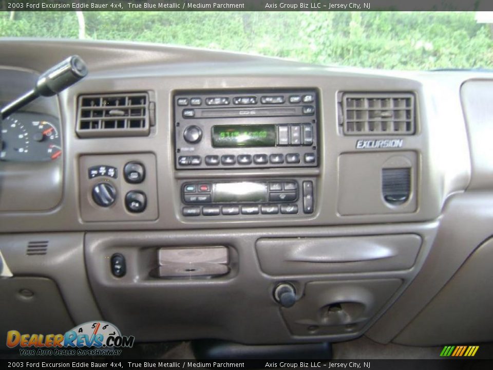 2003 Ford Excursion Eddie Bauer 4x4 True Blue Metallic / Medium Parchment Photo #11