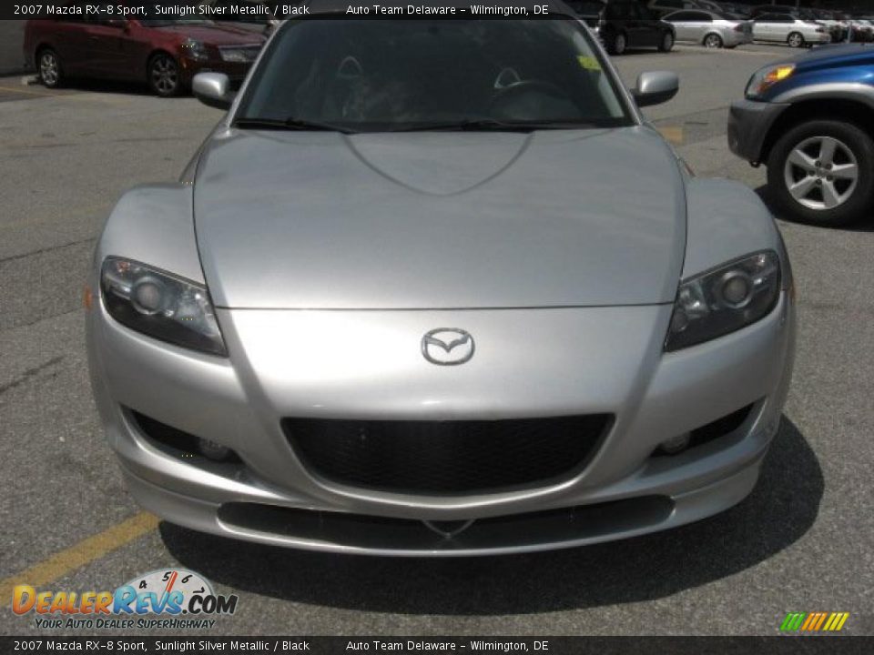 2007 Mazda RX-8 Sport Sunlight Silver Metallic / Black Photo #3