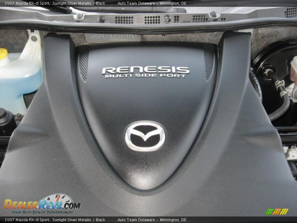 2007 Mazda RX-8 Sport Sunlight Silver Metallic / Black Photo #12