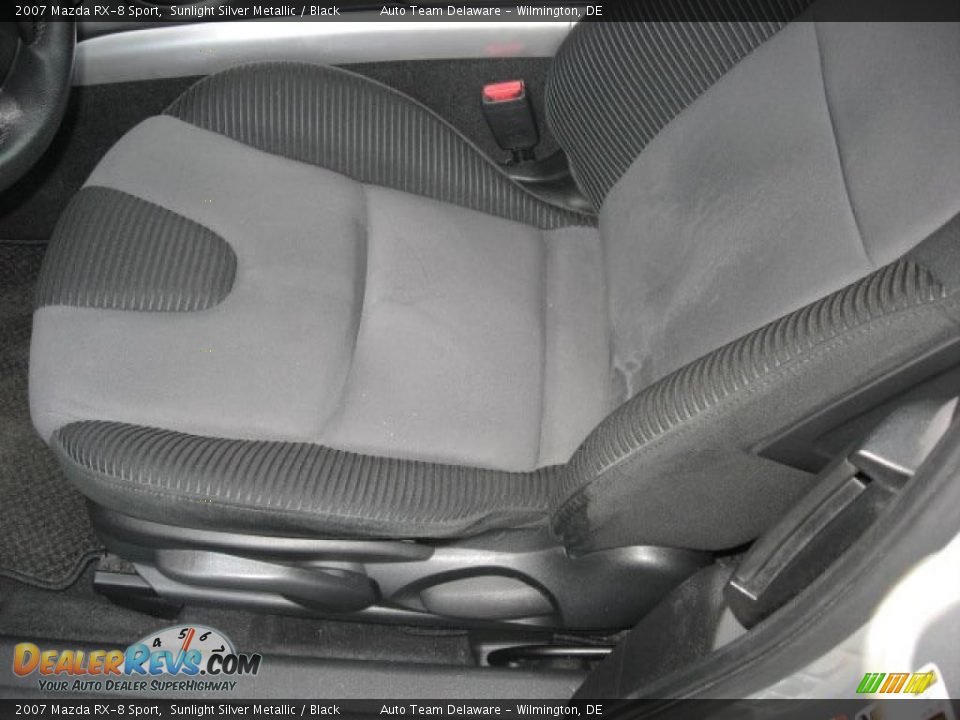 2007 Mazda RX-8 Sport Sunlight Silver Metallic / Black Photo #14