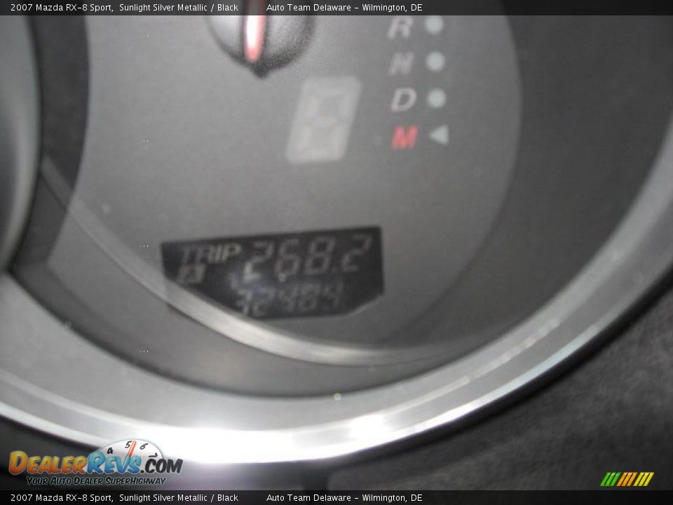 2007 Mazda RX-8 Sport Sunlight Silver Metallic / Black Photo #15