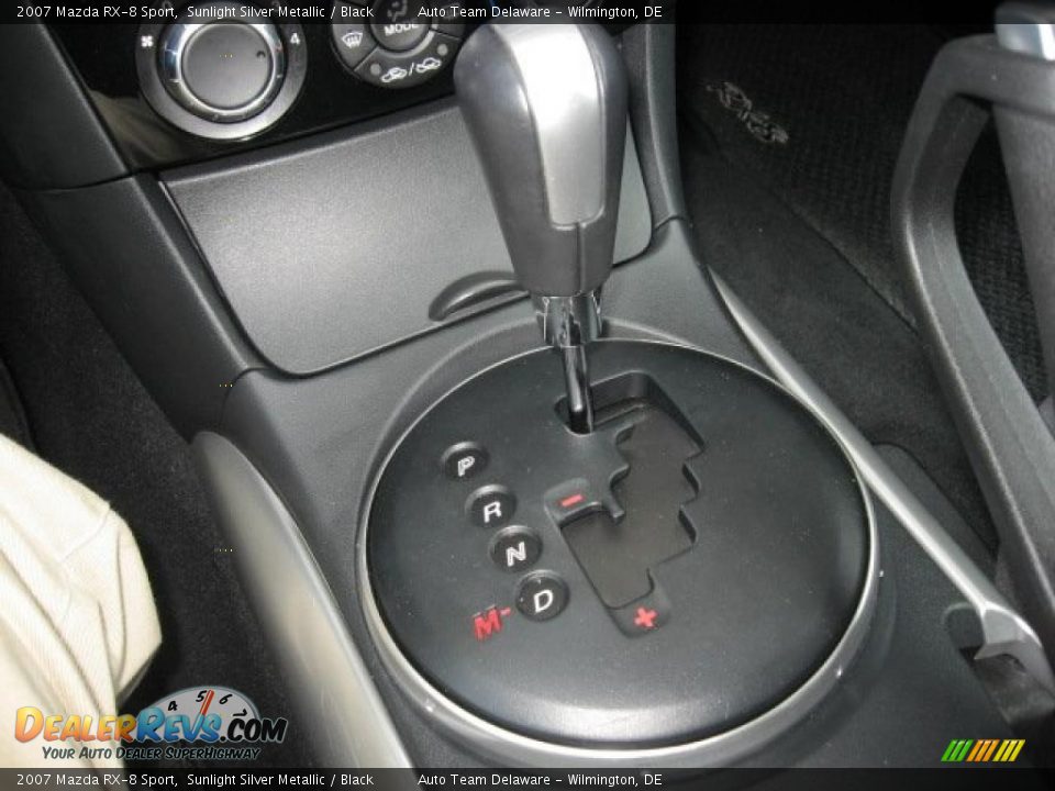 2007 Mazda RX-8 Sport Sunlight Silver Metallic / Black Photo #19
