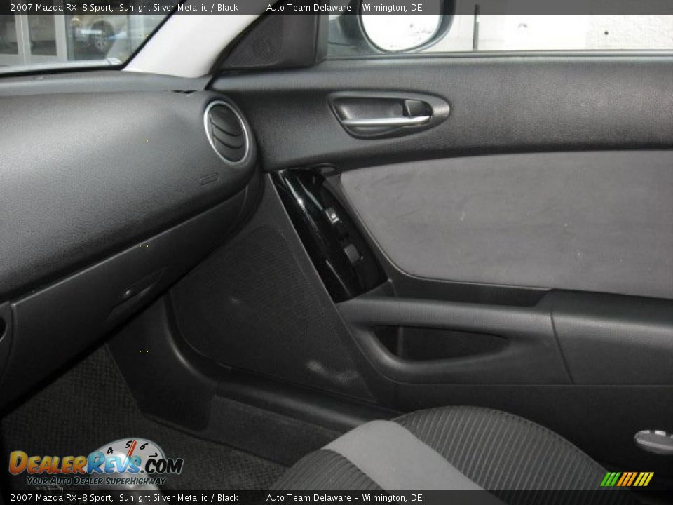 2007 Mazda RX-8 Sport Sunlight Silver Metallic / Black Photo #20