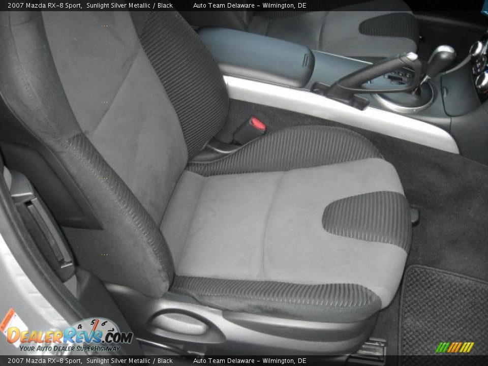2007 Mazda RX-8 Sport Sunlight Silver Metallic / Black Photo #21