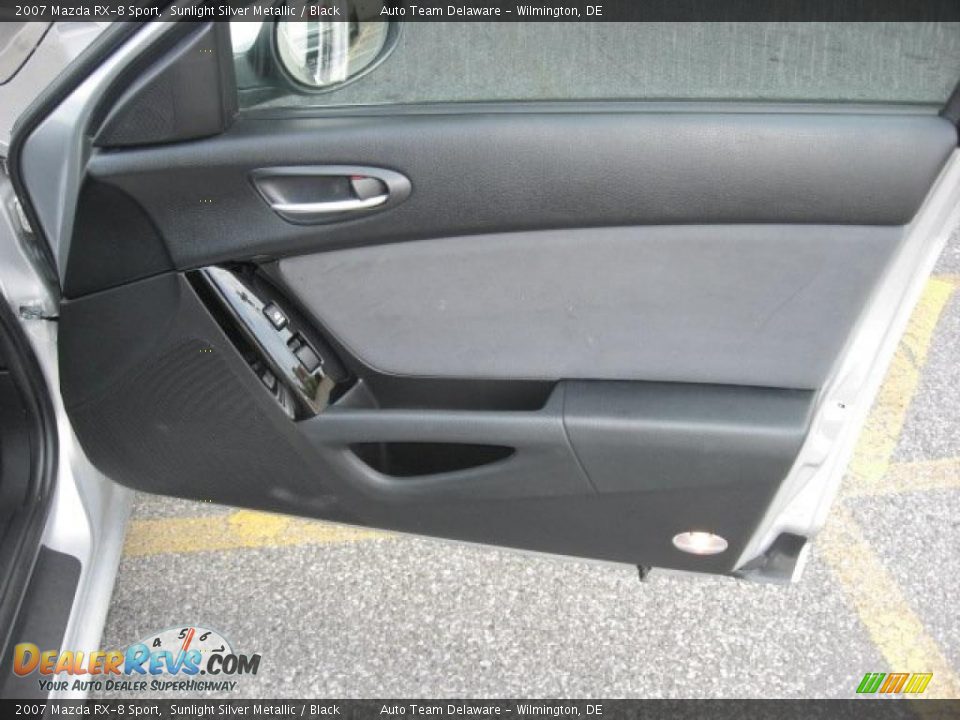 2007 Mazda RX-8 Sport Sunlight Silver Metallic / Black Photo #25