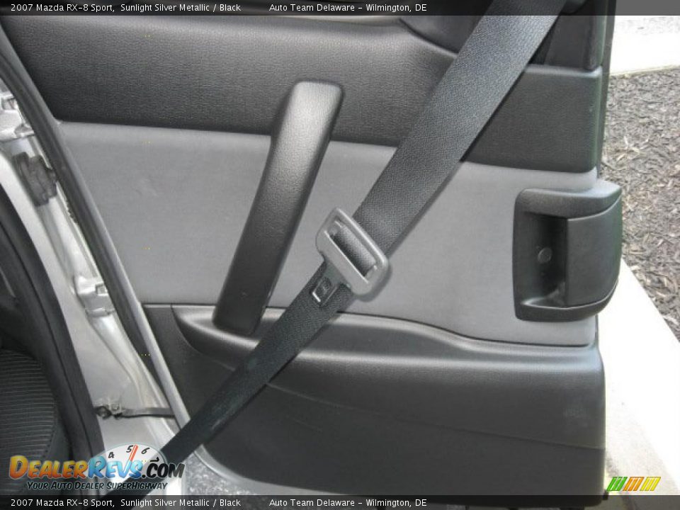 2007 Mazda RX-8 Sport Sunlight Silver Metallic / Black Photo #28