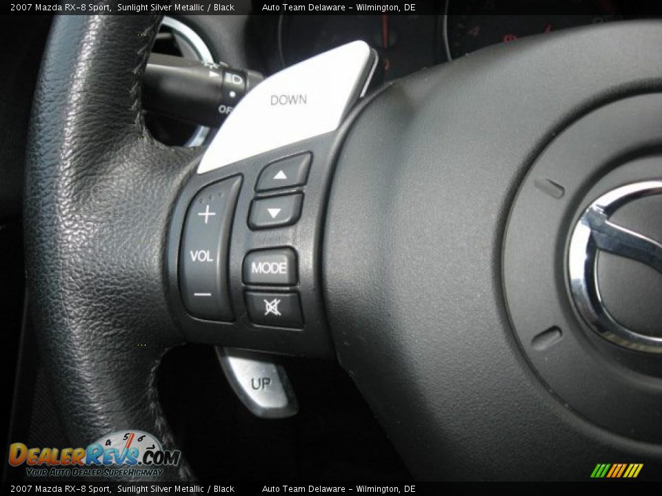 2007 Mazda RX-8 Sport Sunlight Silver Metallic / Black Photo #30