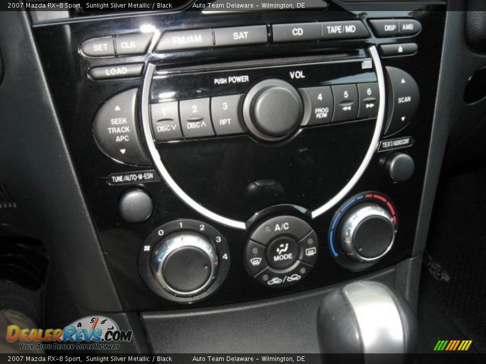 2007 Mazda RX-8 Sport Sunlight Silver Metallic / Black Photo #32