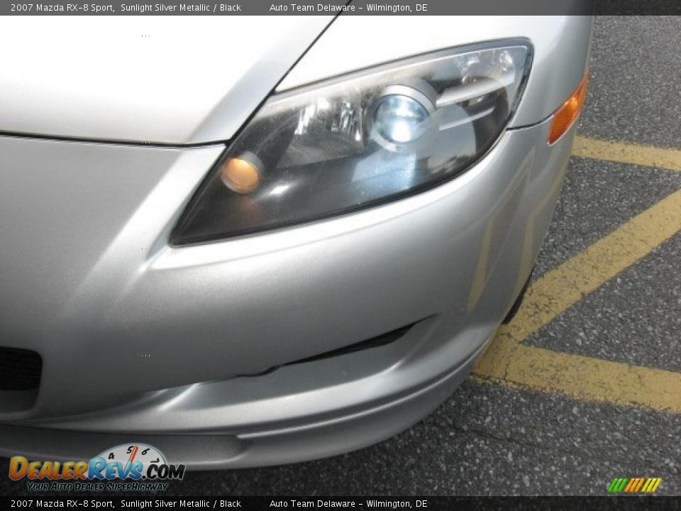 2007 Mazda RX-8 Sport Sunlight Silver Metallic / Black Photo #36